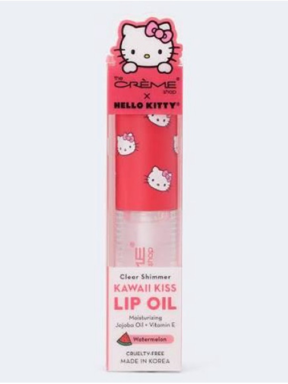 The Crème x Hello Kitty Kawaii Kiss Lip Oil - Watermelon